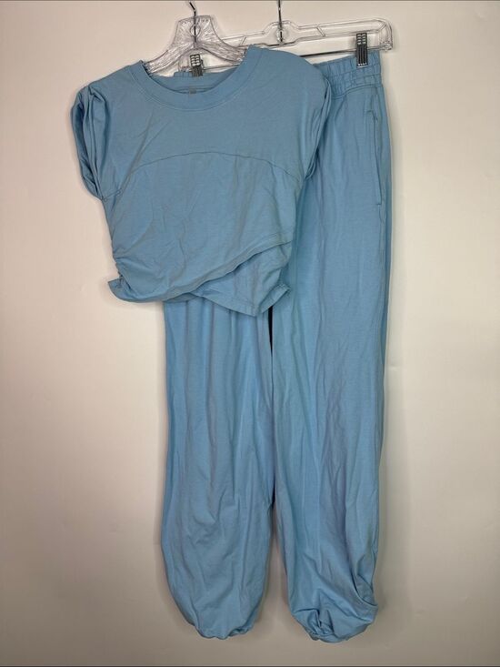 FP Movement by Free People Pants - Free People Movement Blue Hot Shot Set Size Small